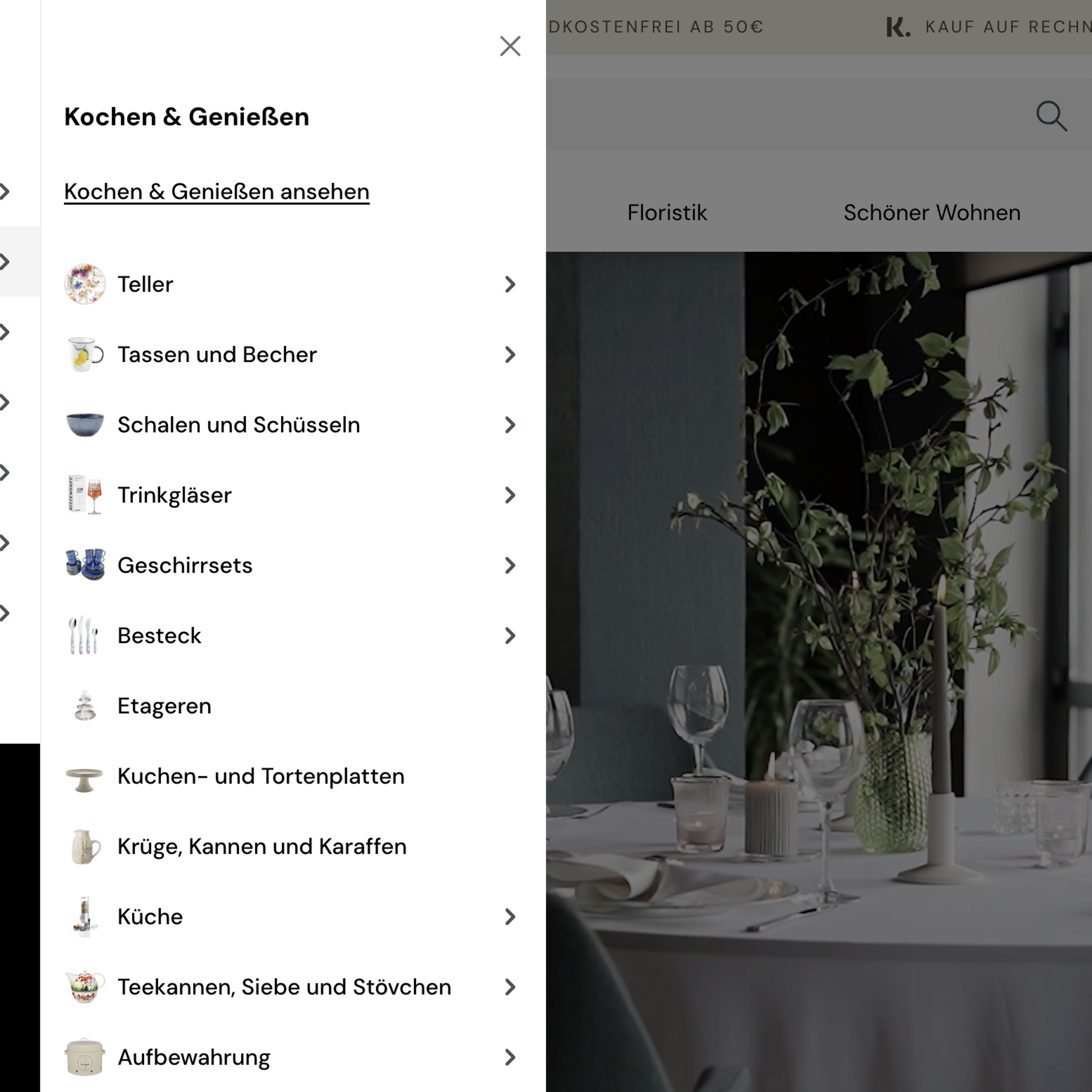 New offcanvas navigation created with Shopware 6 New offcanvas navigation created with Shopware 6