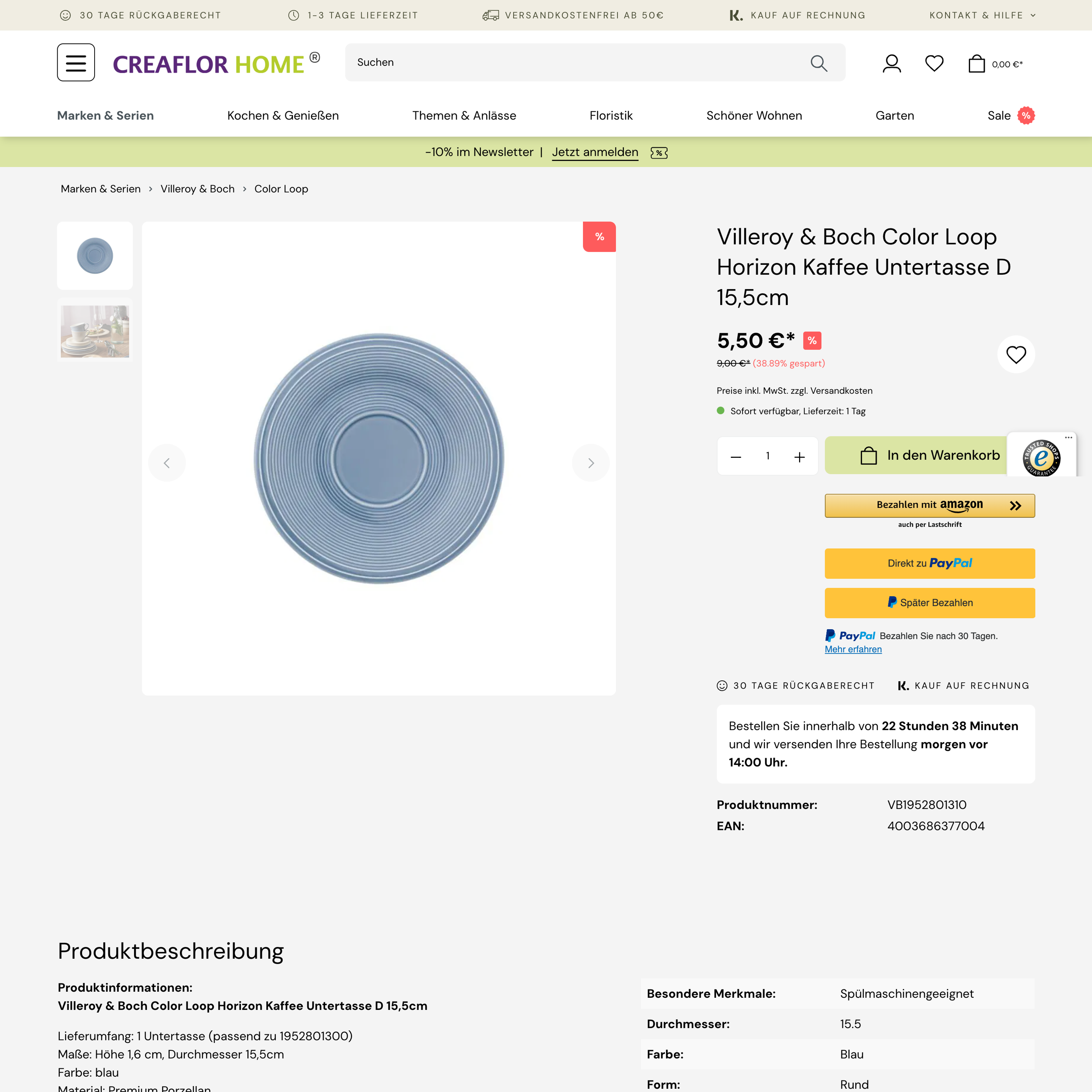 New product detail page created with Shopware 6 New product detail page created with Shopware 6