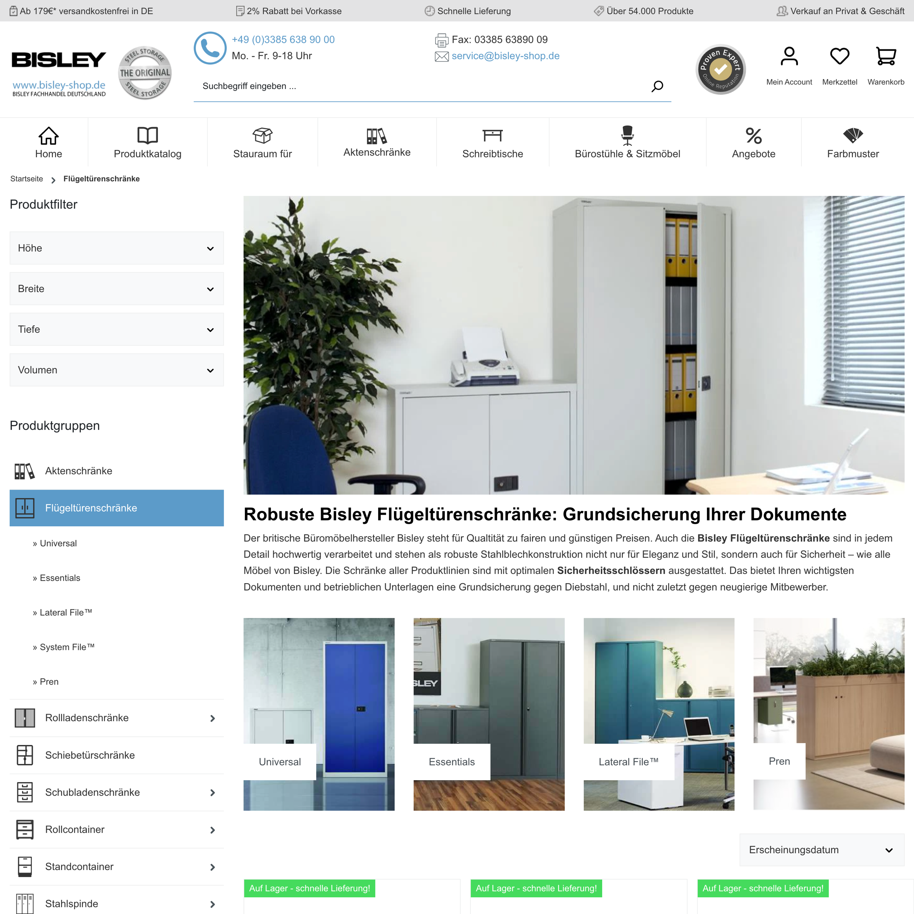 New category page New category page