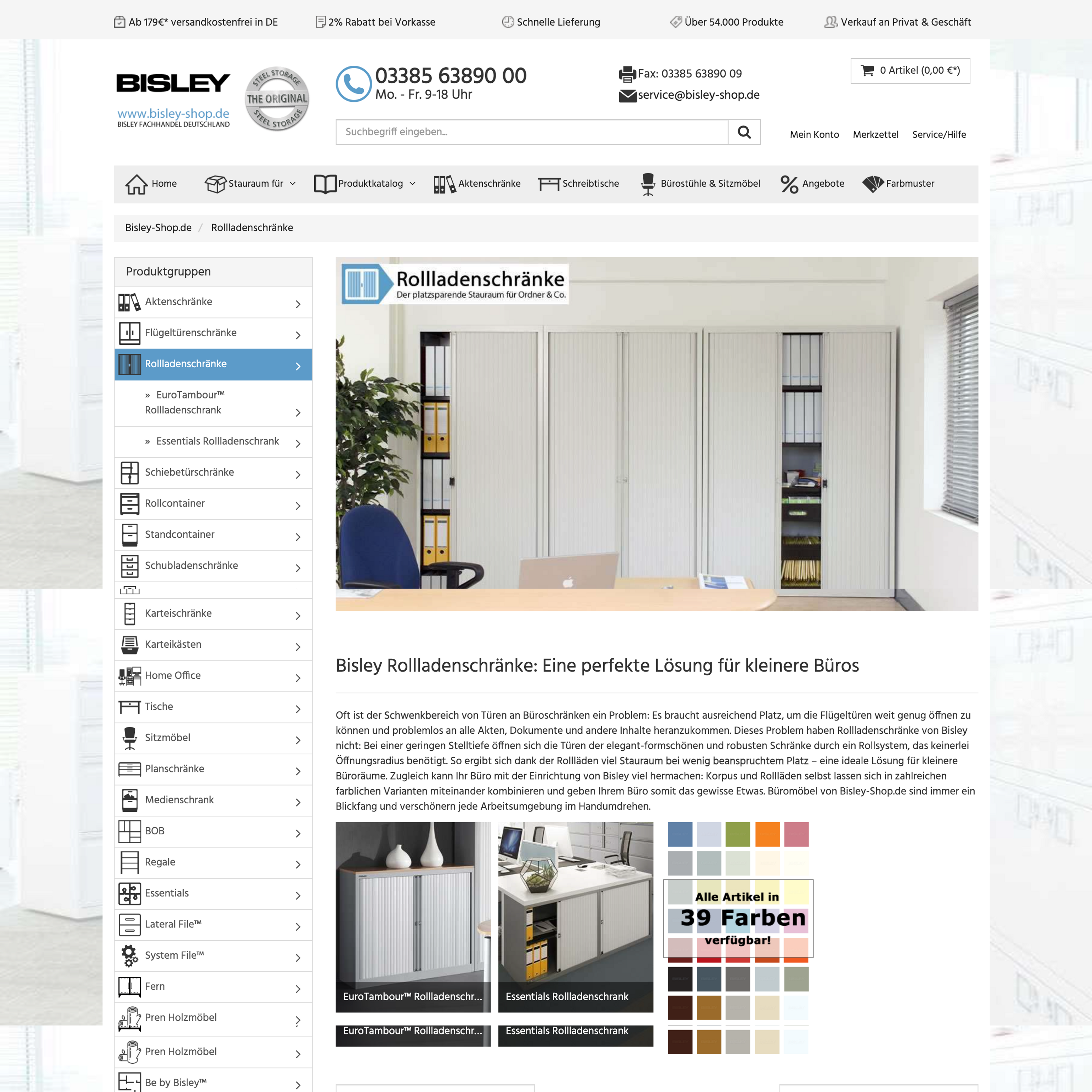 Old category page Old category page