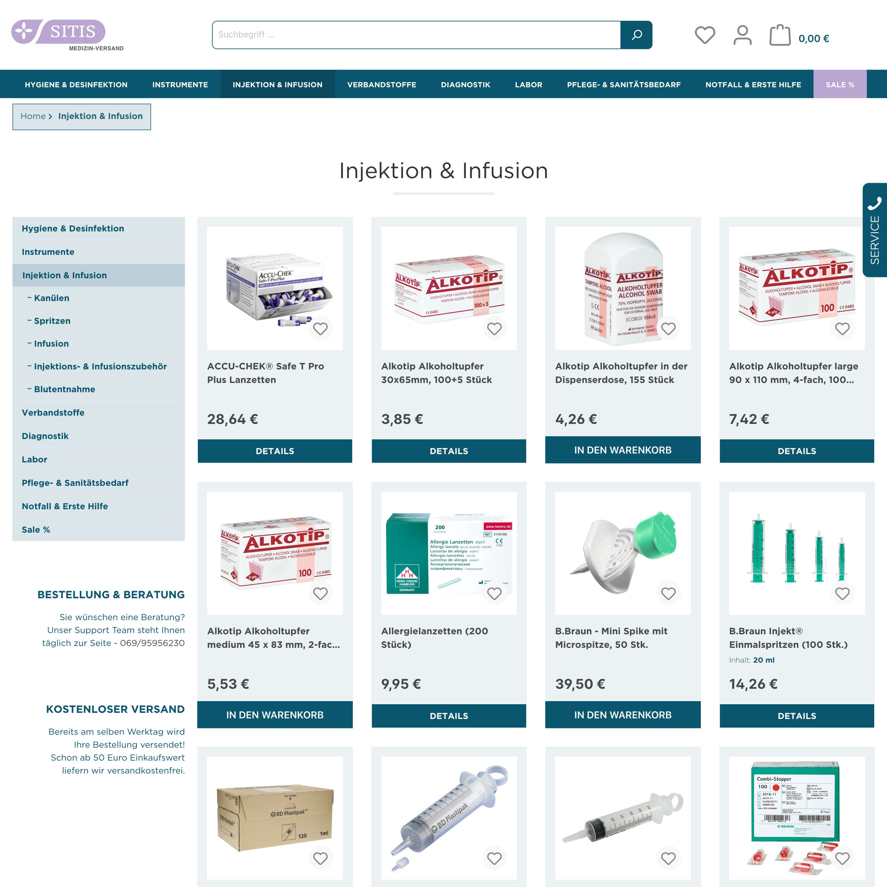 Old category page Old category page