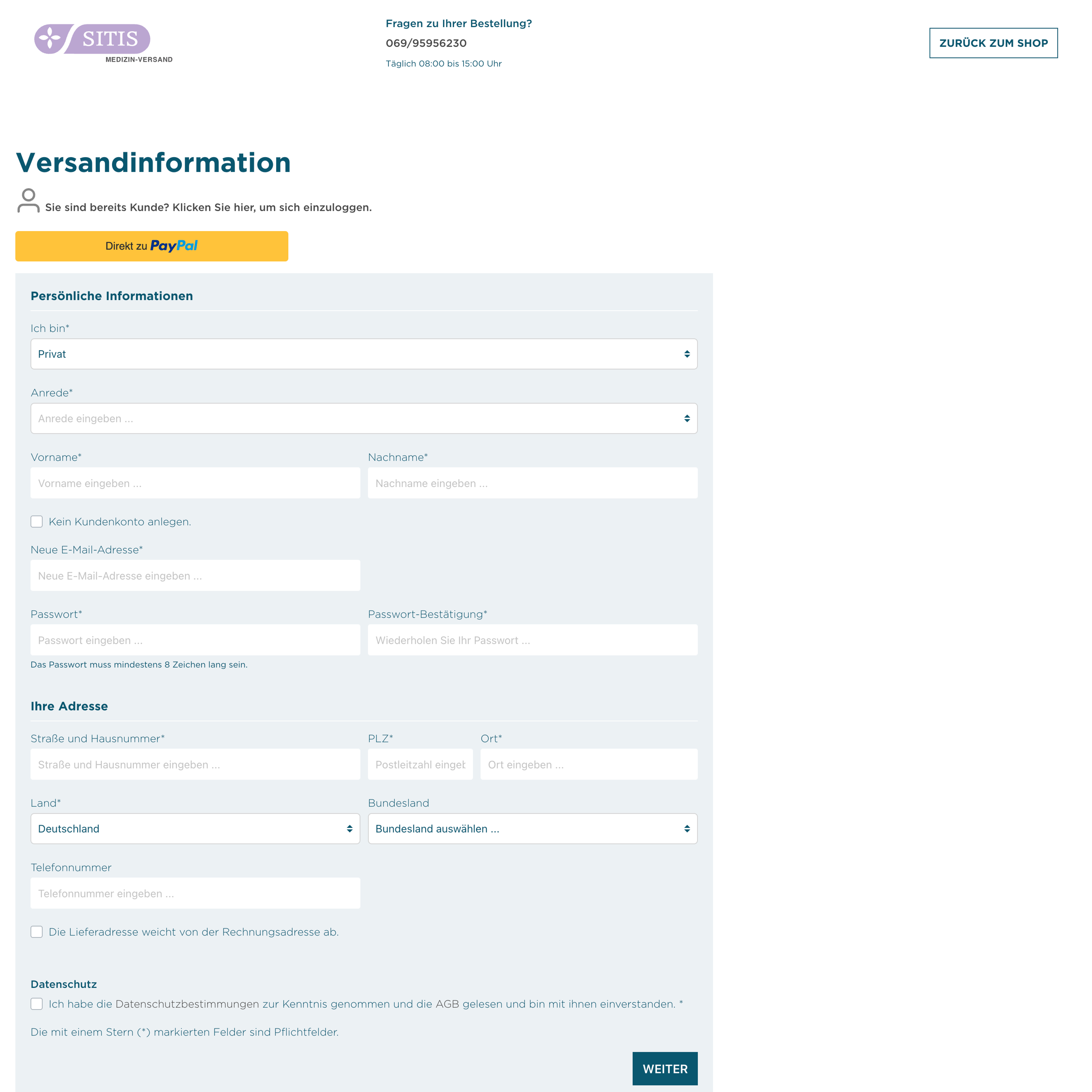 Old checkout Old checkout