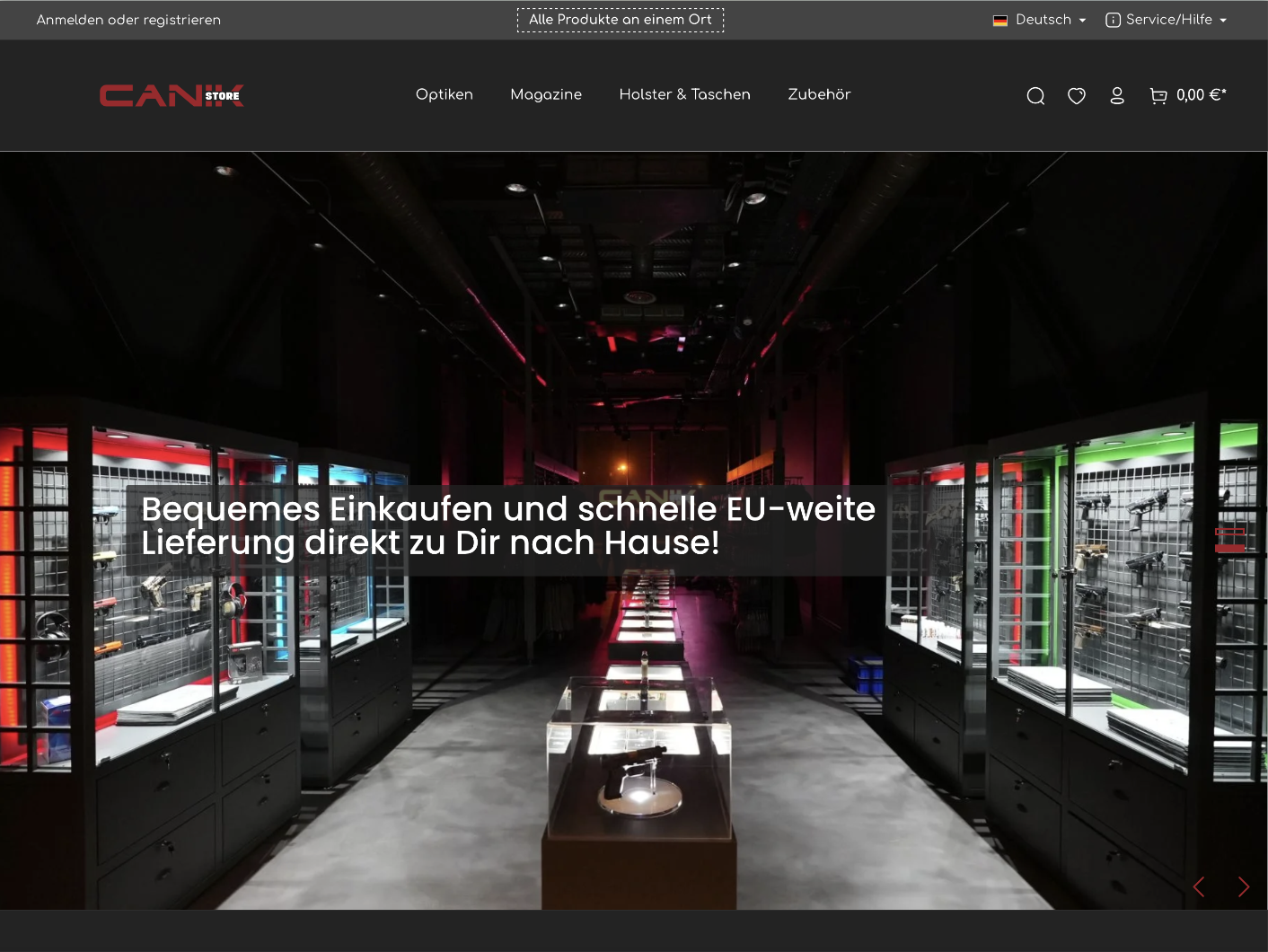 Se vores Shopware-reference "Canik Europe". Se vores Shopware-reference "Canik Europe".