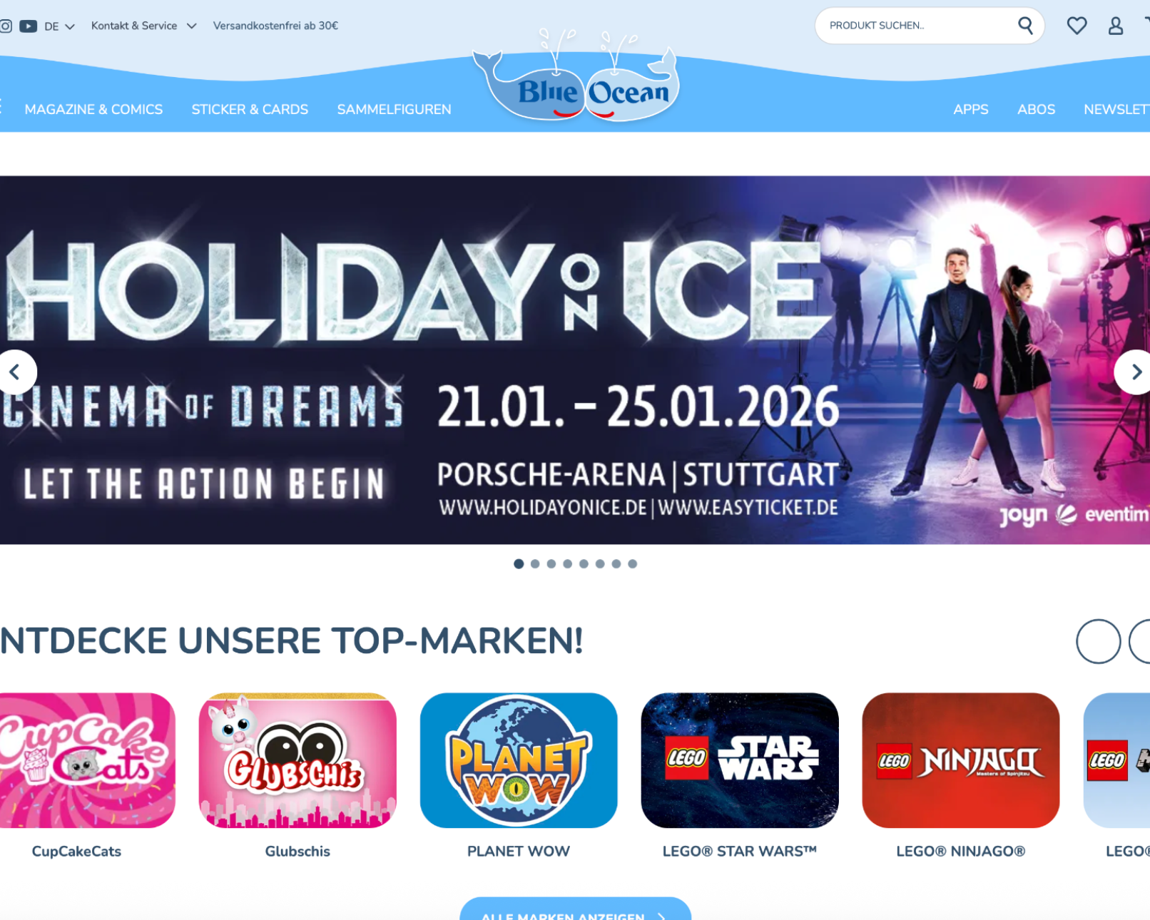 Check out our Shopware reference "Blue Ocean". Check out our Shopware reference "Blue Ocean".