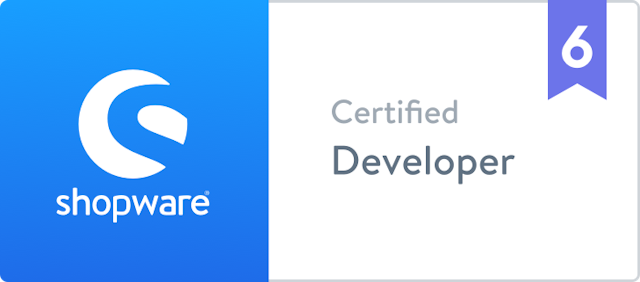 Shopware Certified Developer Zertifikat